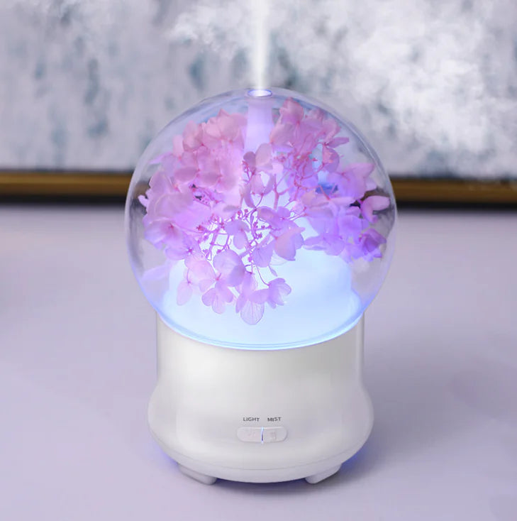 Air Purifier, Humidifier, Preserved Flower Diffuser
