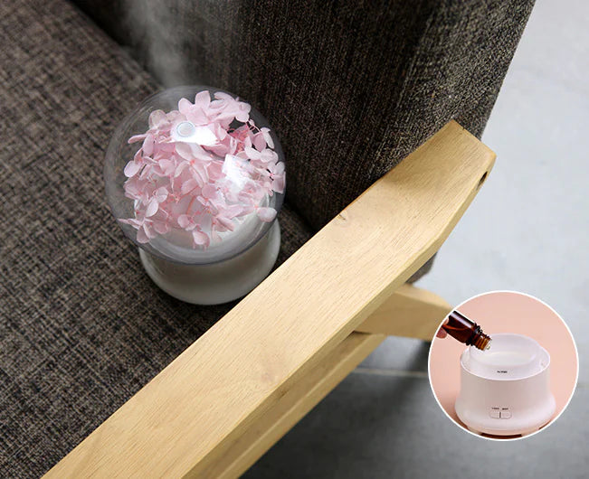 Air Purifier, Humidifier, Preserved Flower Diffuser