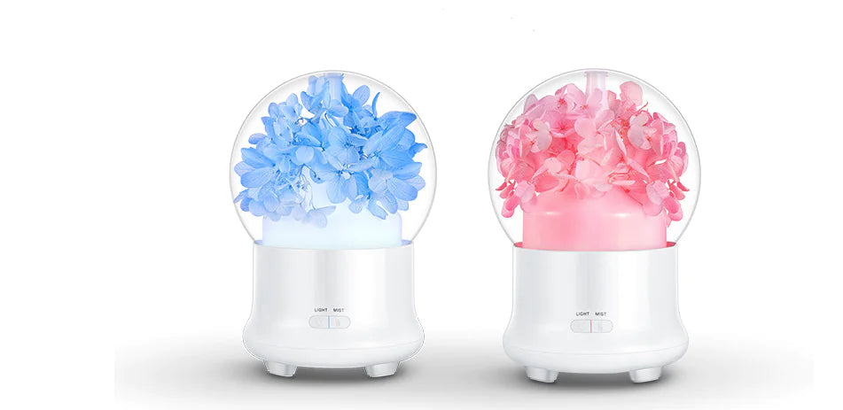 Air Purifier, Humidifier, Preserved Flower Diffuser