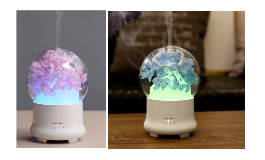 Air Purifier, Humidifier, Preserved Flower Diffuser